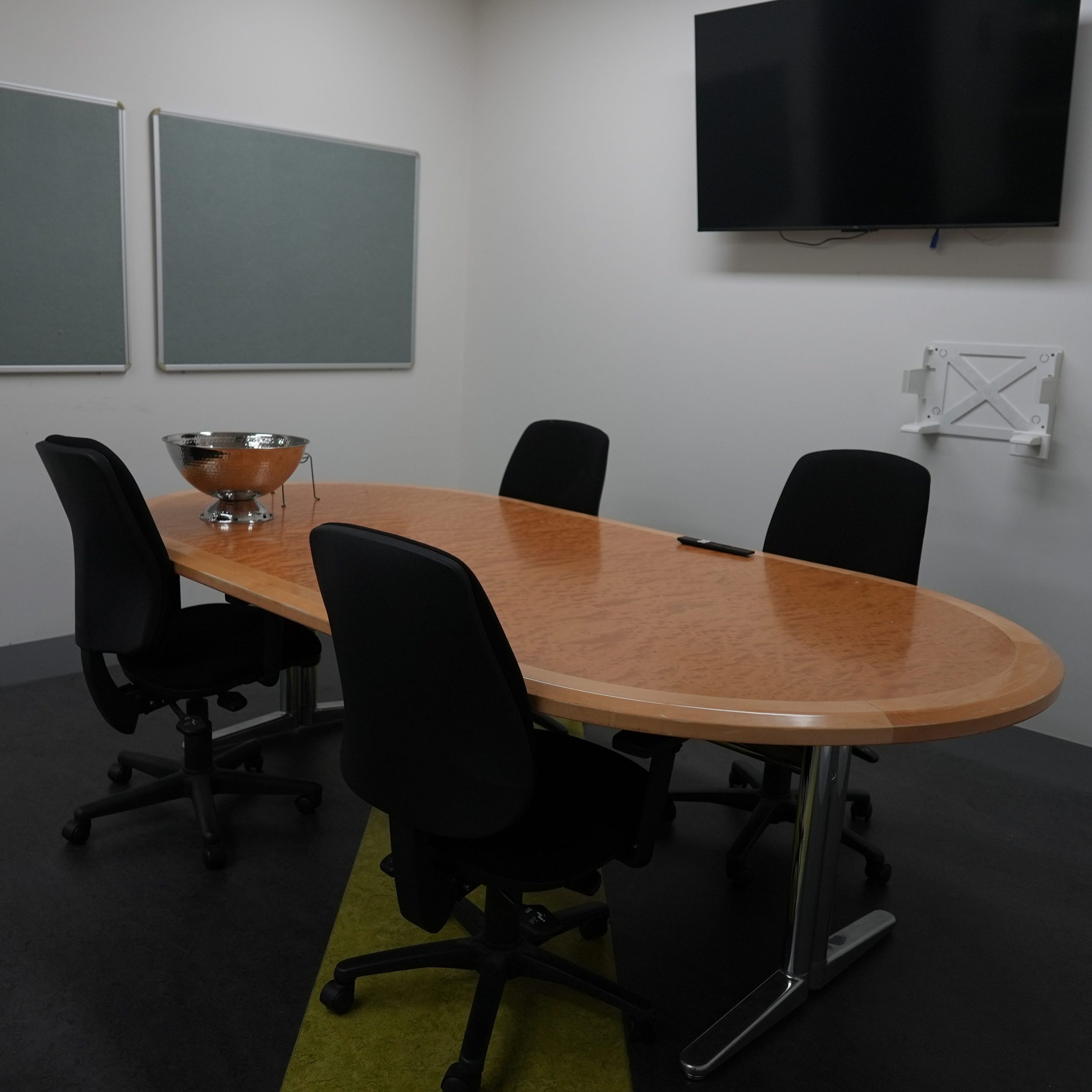 Office kitchen and dining area within Melbourne office space